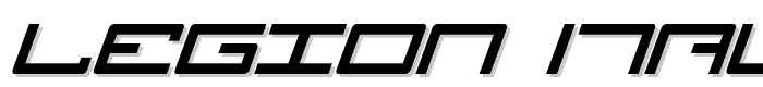Legion Italic font